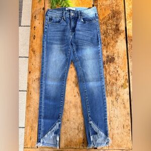 KanCan Blue Distressed Skinny Jeans